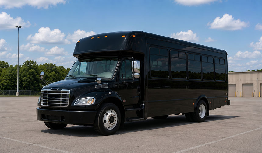 18-passenger minibus for charter in Burbank, CA